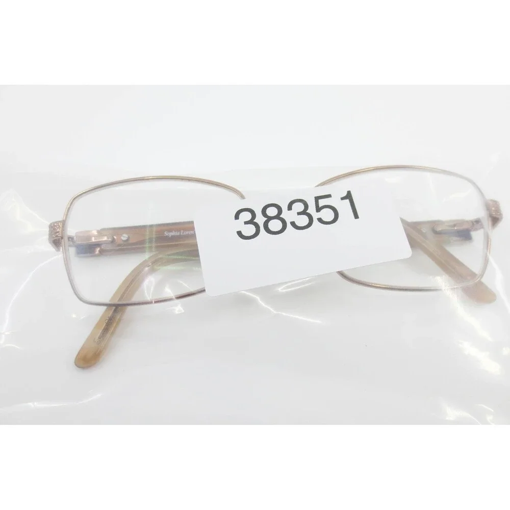 Sophia Loren Beau Rivage 79 Zyloware Eyeglass Frames Bronze Brown 52-17-135 097